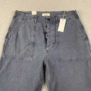 AE77 Premium Utility Pants Men's Size 31x30 Measured 32x25 Navy New